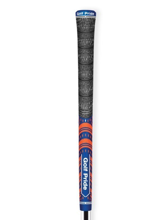Golf Pride MCC grip (.60 RND), Midsize, marine/orange