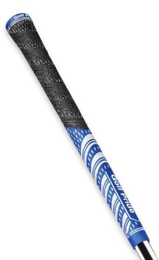 Golf Pride MCC grip (.60 RND), Midsize, bleu/blanc