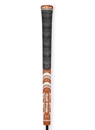 Golf Pride MCC grip (.60 RND), midsize, orange/blanc