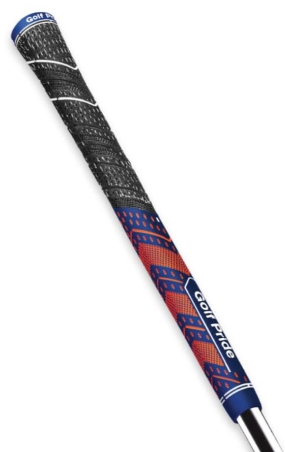 Golf Pride MCC Plus4 grip (.60 RND), Midsize, navy/orange