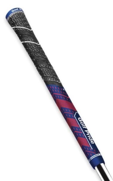 Golf Pride MCC Plus4 grip (.60 RND), standard, bleu marine/rouge