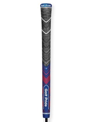 Golf Pride MCC Plus4 grip (.60 RND), Midsize, marine/rouge