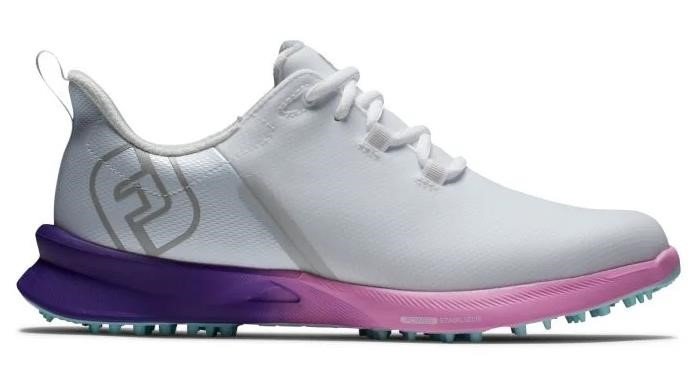 FootJoy Fuel Sport chaussures de golf femme 2023, blanc/violet, UK7.5-EU41 (US9.5)