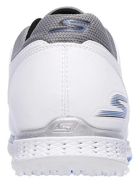 Skechers Go Golf Elite 2 chaussures de golf homme, blanc/gris/bleu