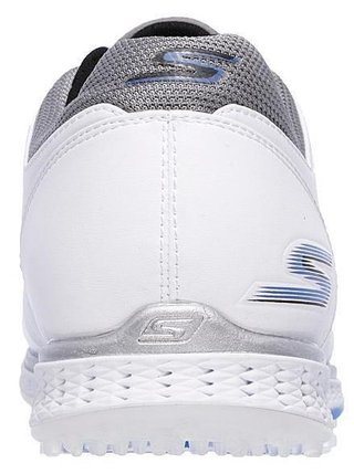 Skechers Go Golf Elite 2 chaussures de golf homme, blanc/gris/bleu