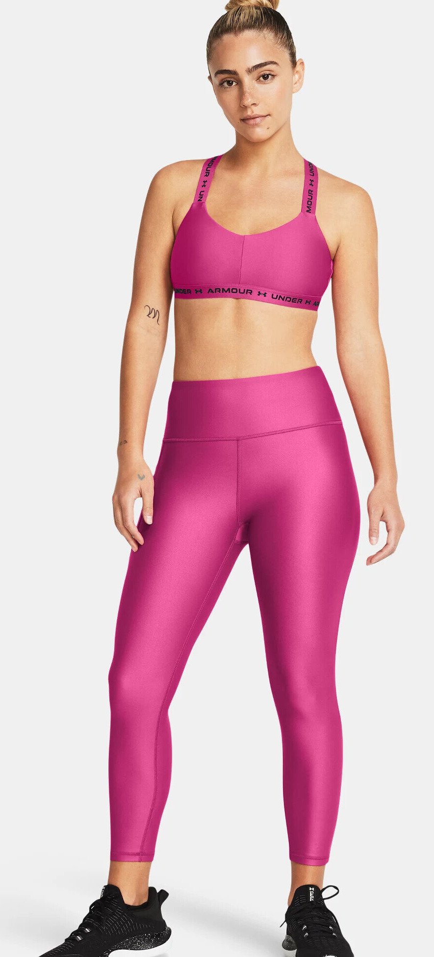 Under Armour HeatGear Armour Hi Ankle legging de compression femme, astral aura
