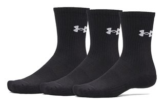 Under Armour UA Performance Cotton chaussettes unisexe (lot de 3), ultimate black
