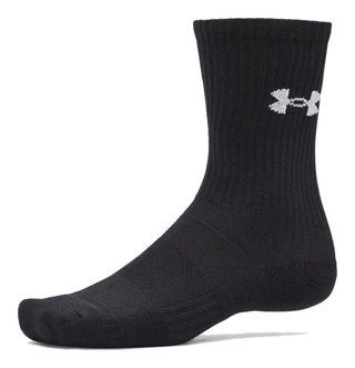 Under Armour UA Performance Cotton chaussettes unisexe (lot de 3), ultimate black
