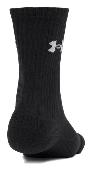 Under Armour UA Performance Cotton chaussettes unisexe (lot de 3), ultimate black
