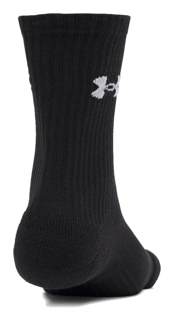 Under Armour UA Performance Cotton chaussettes unisexe (lot de 3), ultimate black
