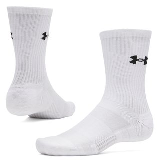 Under Armour UA Performance Cotton chaussettes unisexe (lot de 3), blanc