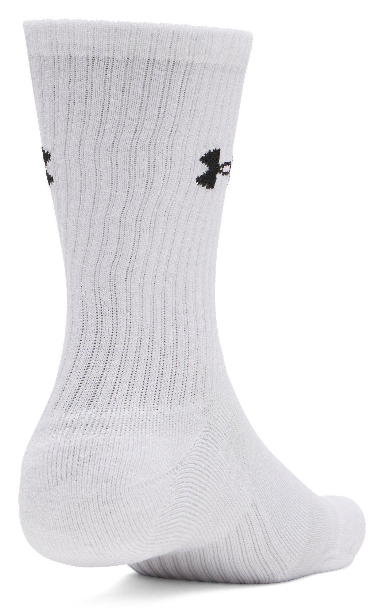 Under Armour UA Performance Cotton chaussettes unisexe (lot de 3), blanc