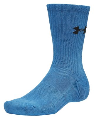 Under Armour UA Performance Cotton chaussettes unisexe (lot de 3), aegean blue
