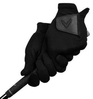 Callaway Rain Spann gants de golf femme 27, paire, noir