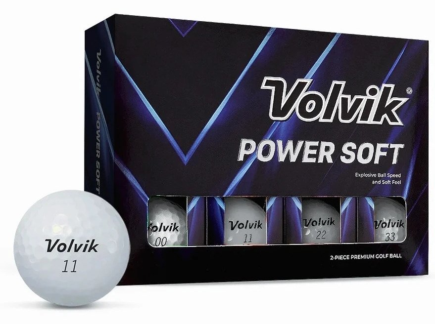 Volvik POWER Soft balles de golf (12 balles)