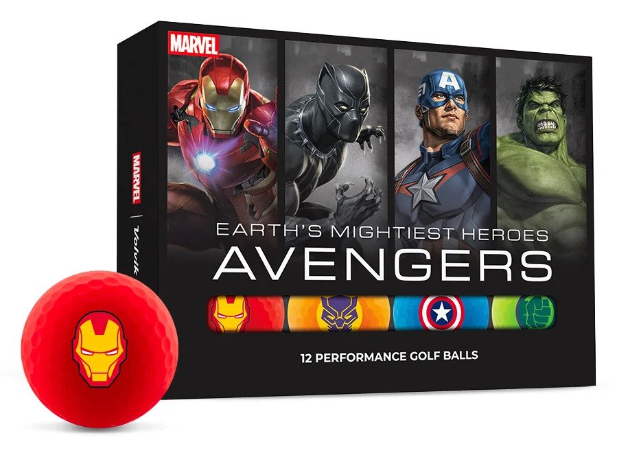 Volvik Vimat Avengers balles de golf (12 balles)