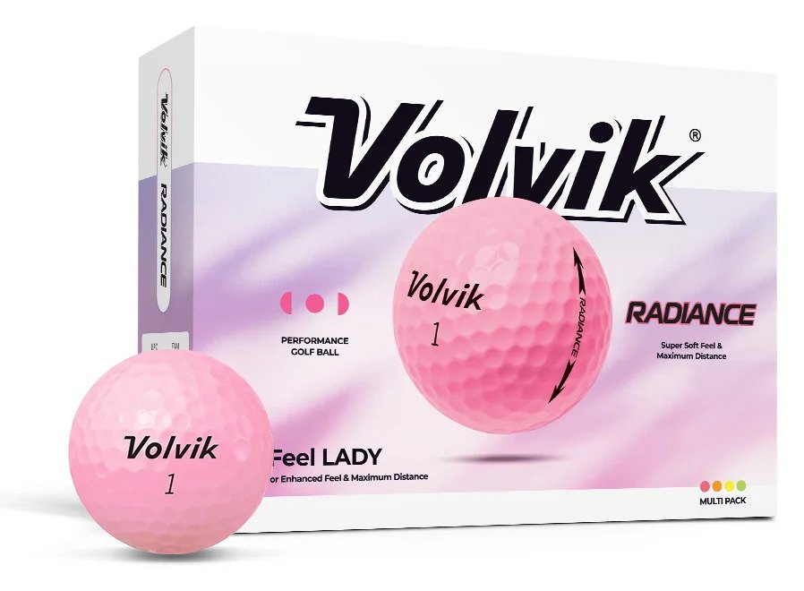 Volvik RADIANCE Ultra Soft balles de golf (12 balles)