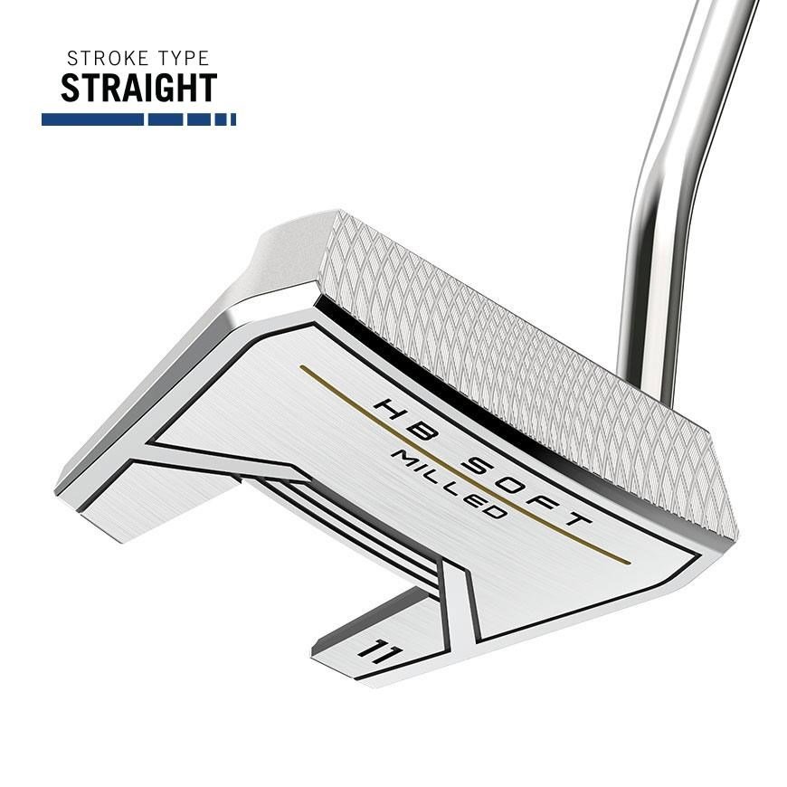 Cleveland HB Soft Milled 11.0 Single Bend putter, acier, RH, 34 (déballé)