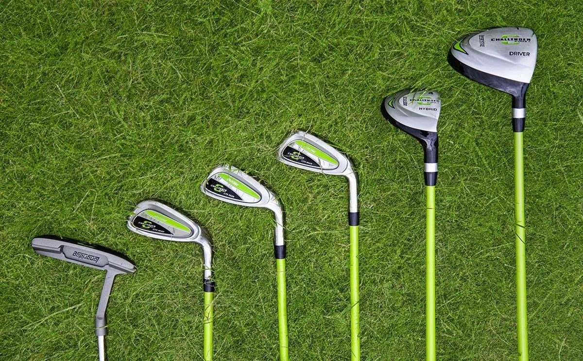 Longridge Challenger junior set de golf, acier/graphite