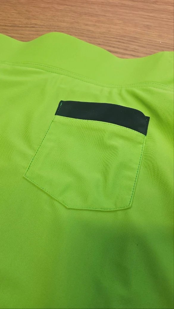 Kod 14 skort femme, vert/bleu, XL