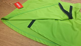 Kod 14 skort femme, vert/bleu, XL