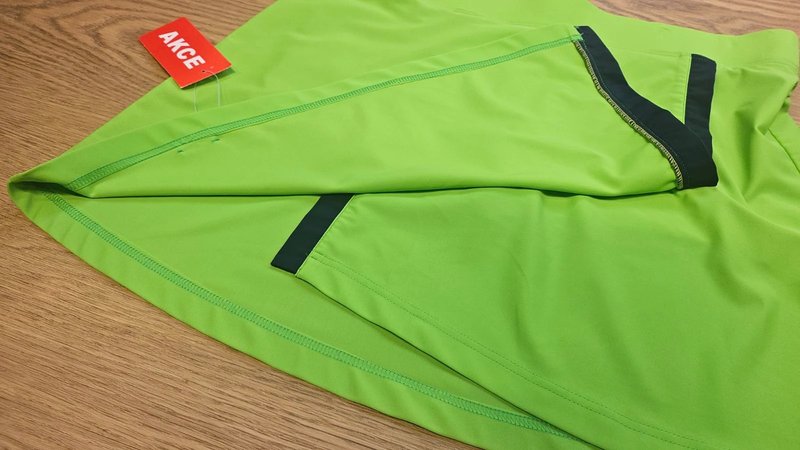 Kod 14 skort femme, vert/bleu, XL