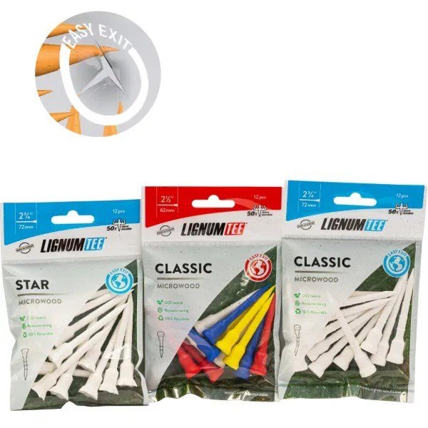Lignum Tee 72mm (2 3/4") 12pack vert