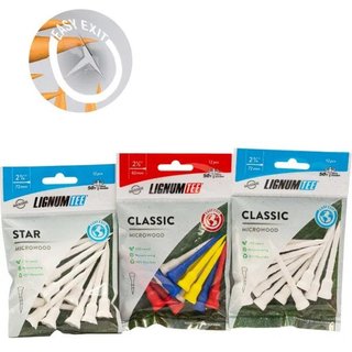 Lignum Tee 72mm (2 3/4") 12pack bleu driving