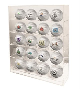 Longridge 20 Ball Perspex Display Rack
