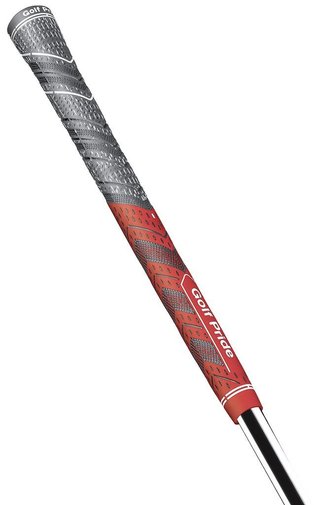 Golf Pride MultiCompound Cord Plus4 grip, STANDARD, rouge