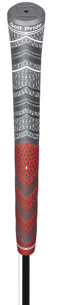 Golf Pride MultiCompound Cord Plus4 grip, STANDARD, rouge