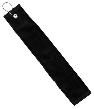 Longridge Three Fold serviette de golf noire