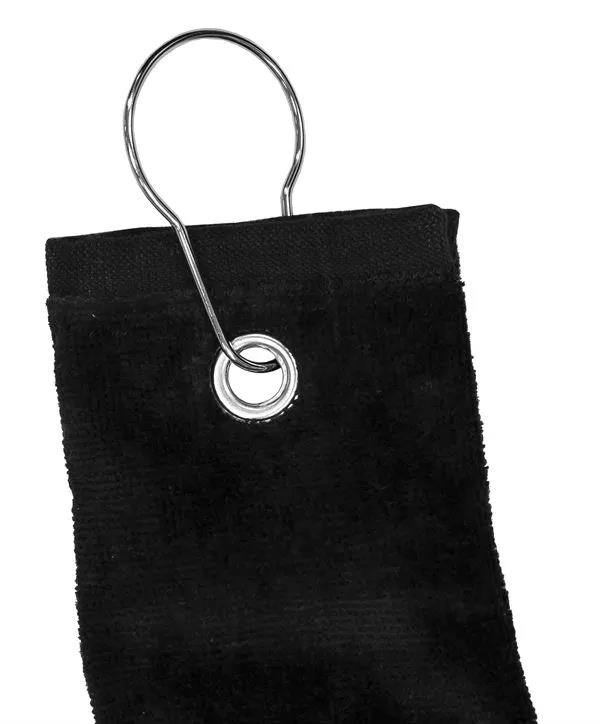 Longridge Three Fold serviette de golf noire