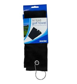 Longridge Three Fold serviette de golf noire