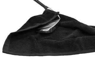 Longridge Three Fold serviette de golf noire