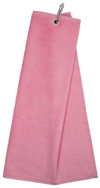 Longridge Blank Luxury Three Fold serviette de golf, rose