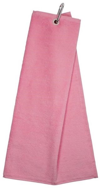 Longridge Blank Luxury Three Fold serviette de golf, rose