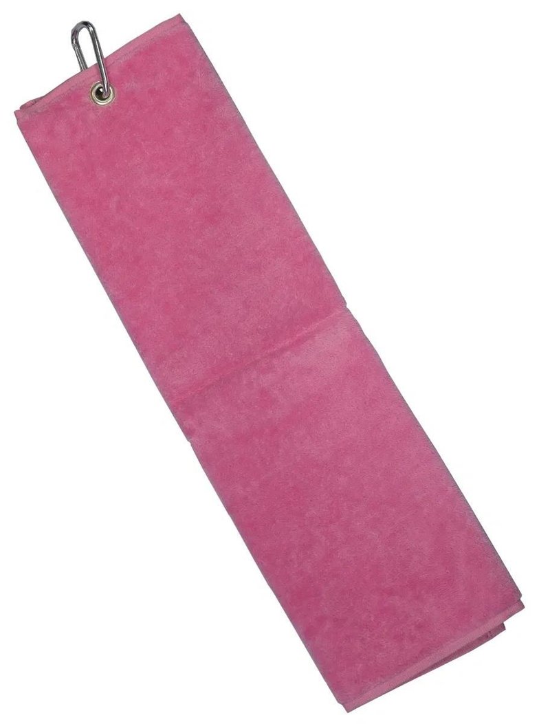 Longridge Blank Luxury Three Fold serviette de golf, rose