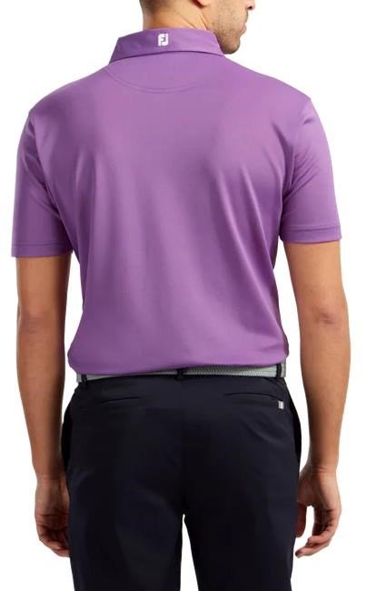 FootJoy Stretch Pique Solid polo homme, violet