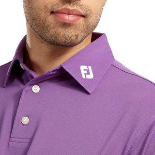 FootJoy Stretch Pique Solid polo homme, violet