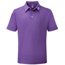 FootJoy Stretch Pique Solid polo homme, violet