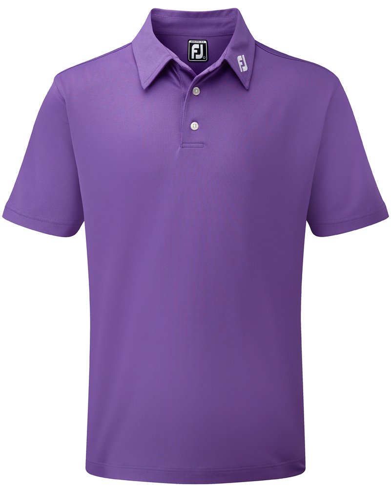 FootJoy Stretch Pique Solid polo homme, violet