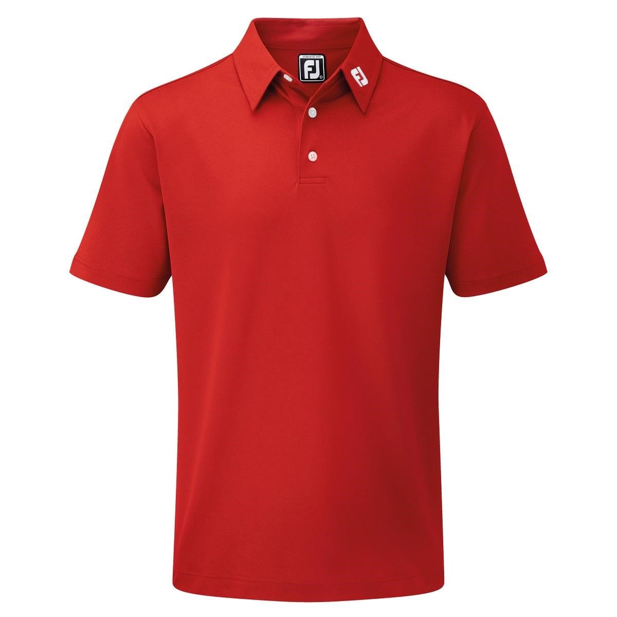 FootJoy Stretch Pique Solid polo homme, rouge