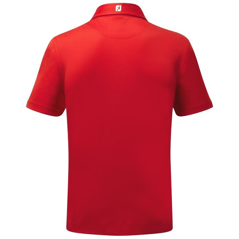 FootJoy Stretch Pique Solid polo homme, rouge