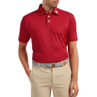 FootJoy Stretch Pique Solid polo homme, rouge