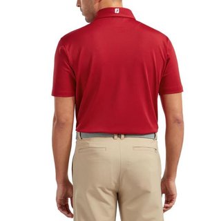 FootJoy Stretch Pique Solid polo homme, rouge