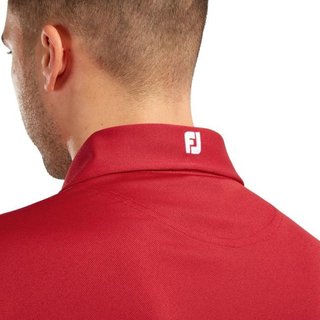 FootJoy Stretch Pique Solid polo homme, rouge