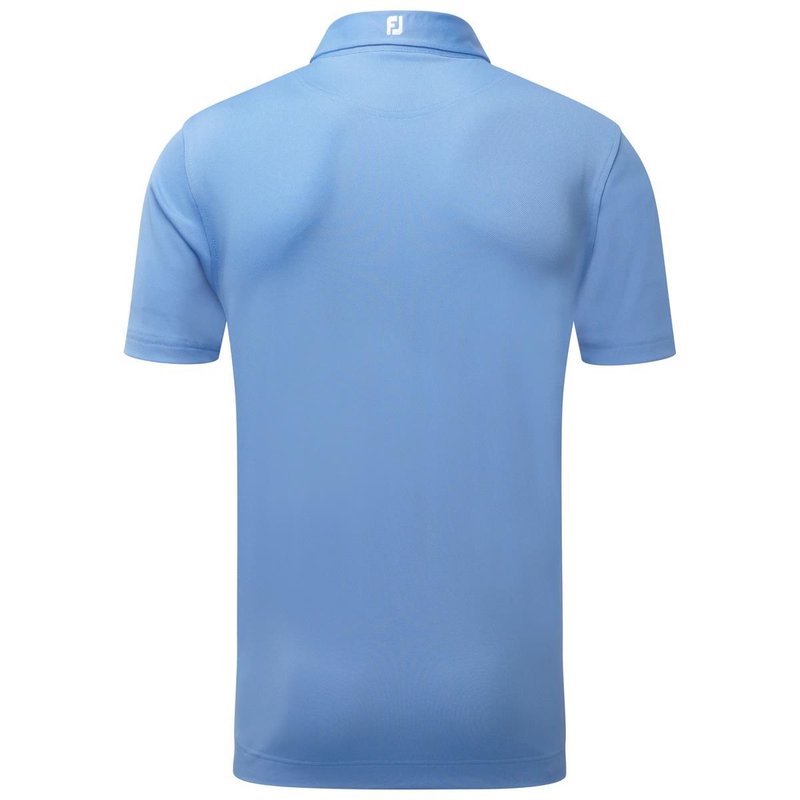 FootJoy Stretch Pique Solid polo homme, bleu clair