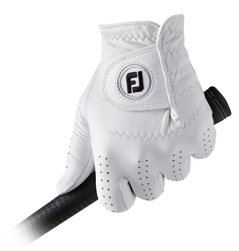 FootJoy CabrettaSof Cadet Pearl gant de golf homme, blanc