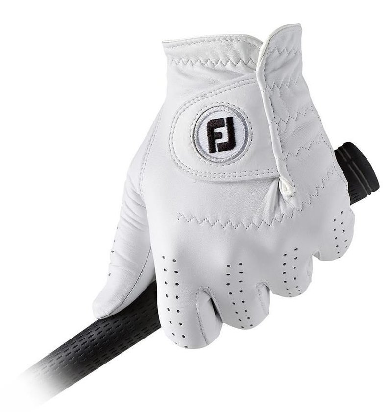 FootJoy CabrettaSof Cadet Pearl gant de golf homme, blanc